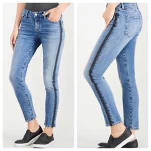 Lucky Brand Lolita Skinny w Sparkle Tuxedo Stripe